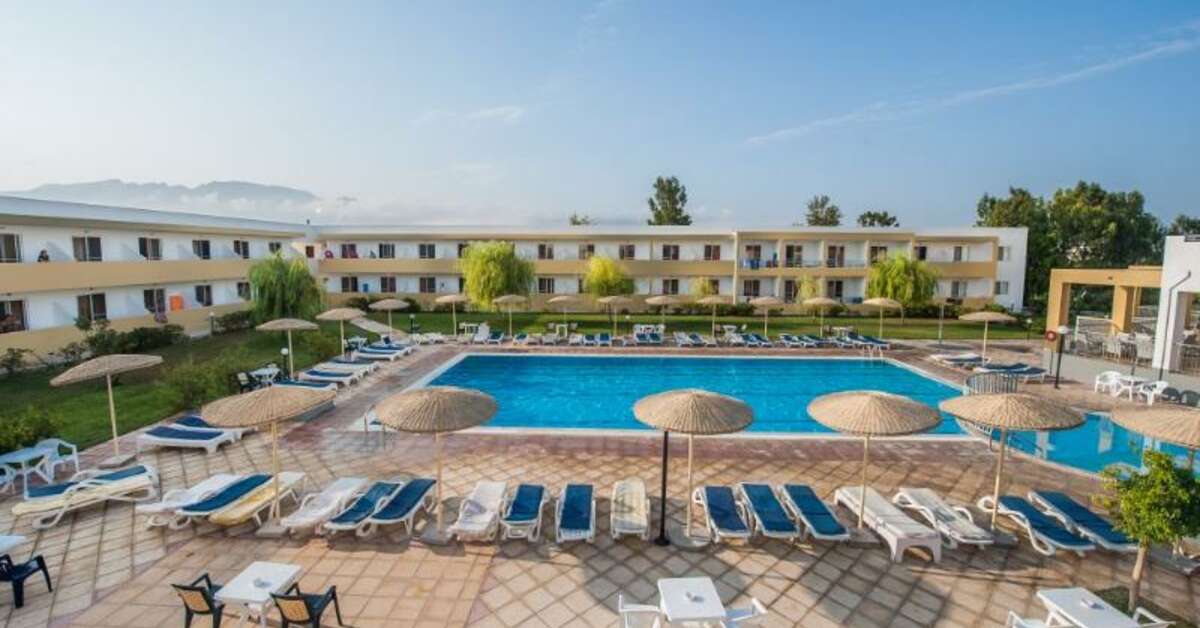 Een foto van het zwembad bij Aegean Bay Hotel