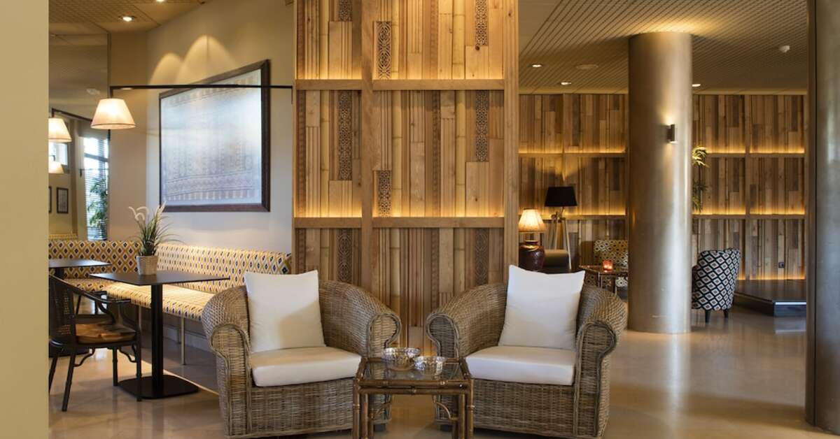 Een foto van het interieur van Luna Park Hotel & Spa