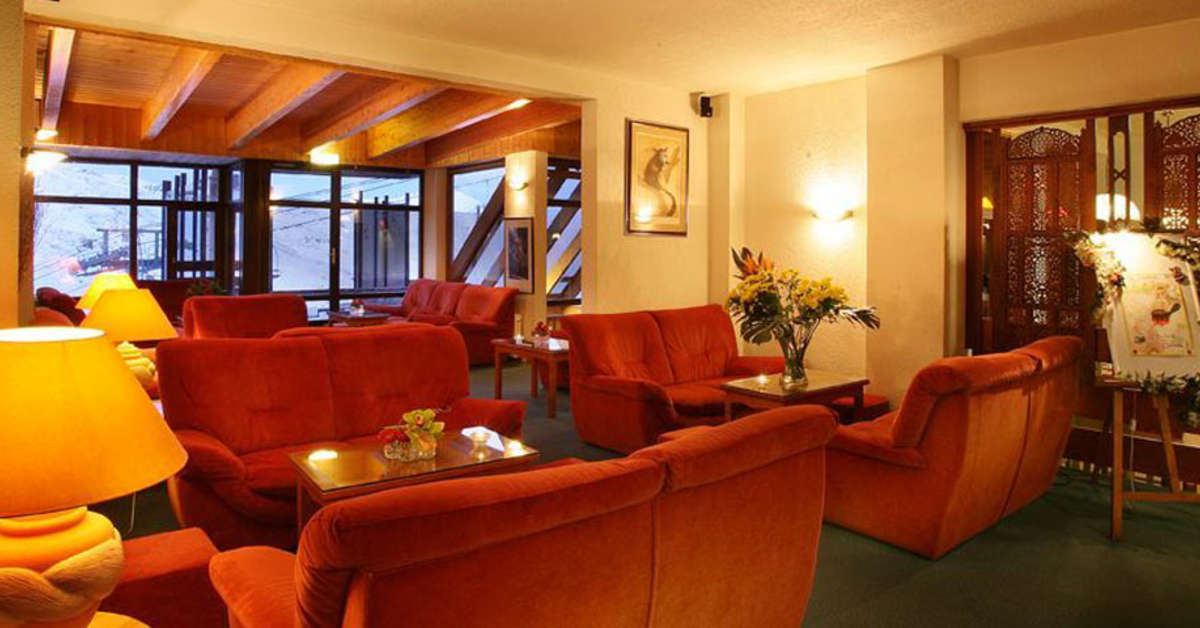 Een foto van het interieur van Hotel Val Chaviere