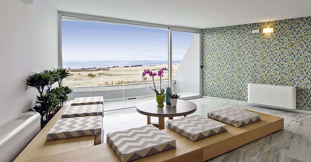 Een foto van de faciliteiten bij Santa Monica Suites Hotel