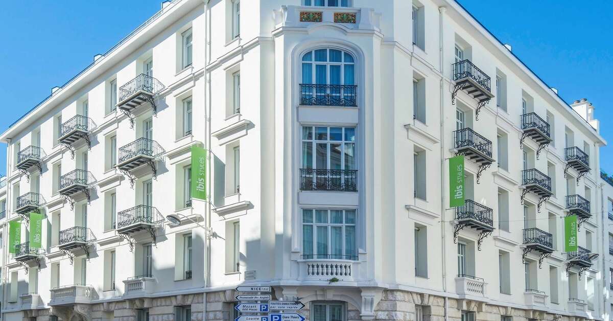 Een foto van de buitenkant van Ibis Styles Nice Centre Gare