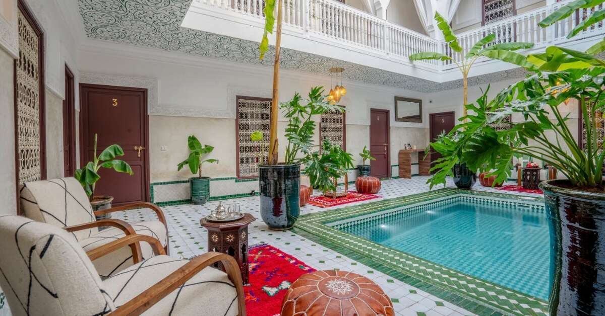 Ein Foto Riad les Palmiers de la Medina
