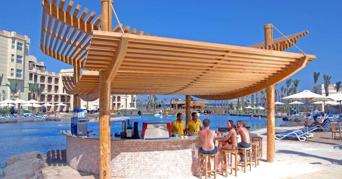 Ein Foto vom Pool im Tropitel Sahl Hasheesh