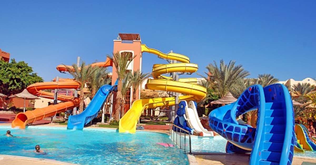 Een foto van het zwembad bij Hotel Nubian Island
