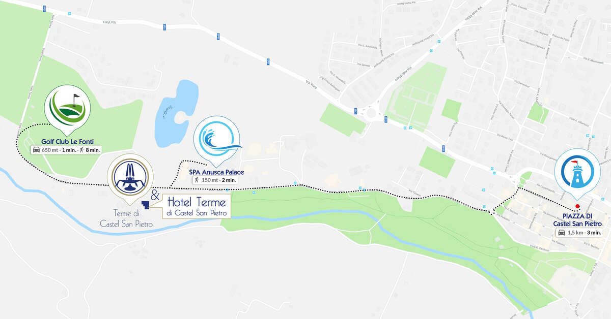 Een foto van Terme Di Castel San Pietro