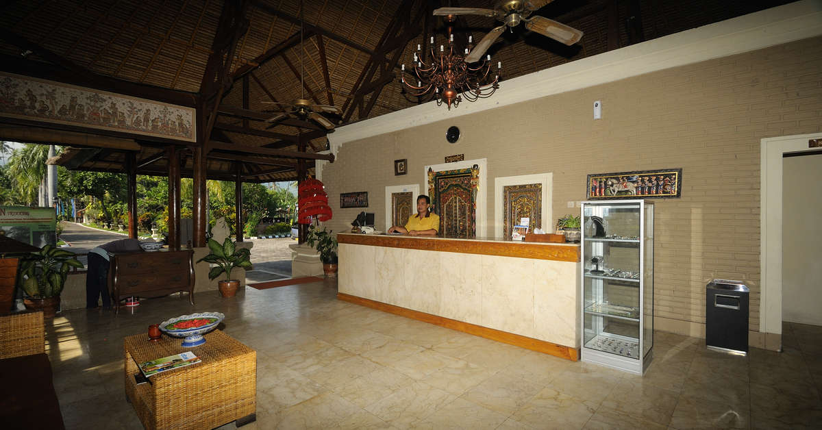Een foto van het interieur van Aneka Lovina Villas & Spa