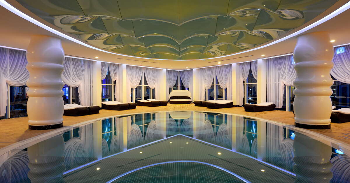 Een foto van het zwembad bij Vikingen Infinity Resort & Spa