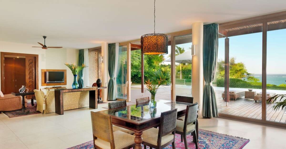 Een foto van het interieur van Melia Zanzibar