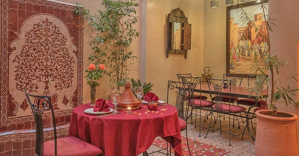 Ein Foto von den Einrichtungen im Riad Dar Attika