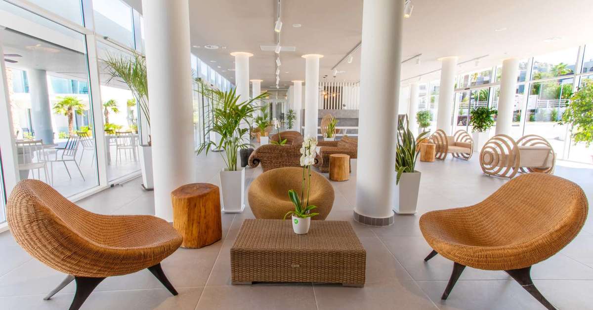 Een foto van het interieur van White Dreams Resort