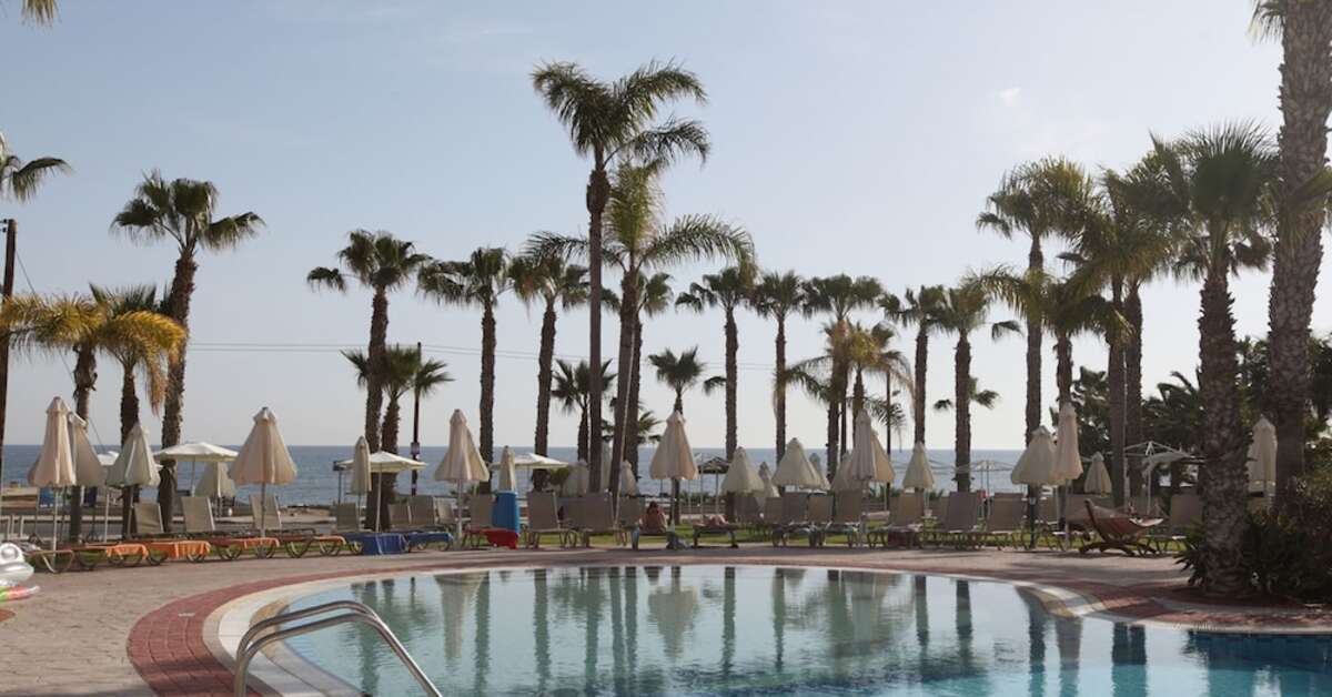 Ein Foto vom Pool im Hotel & Apartments Anastasia Beach