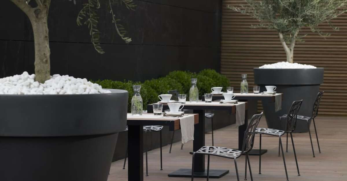 Een foto van de faciliteiten bij The Met Hotel