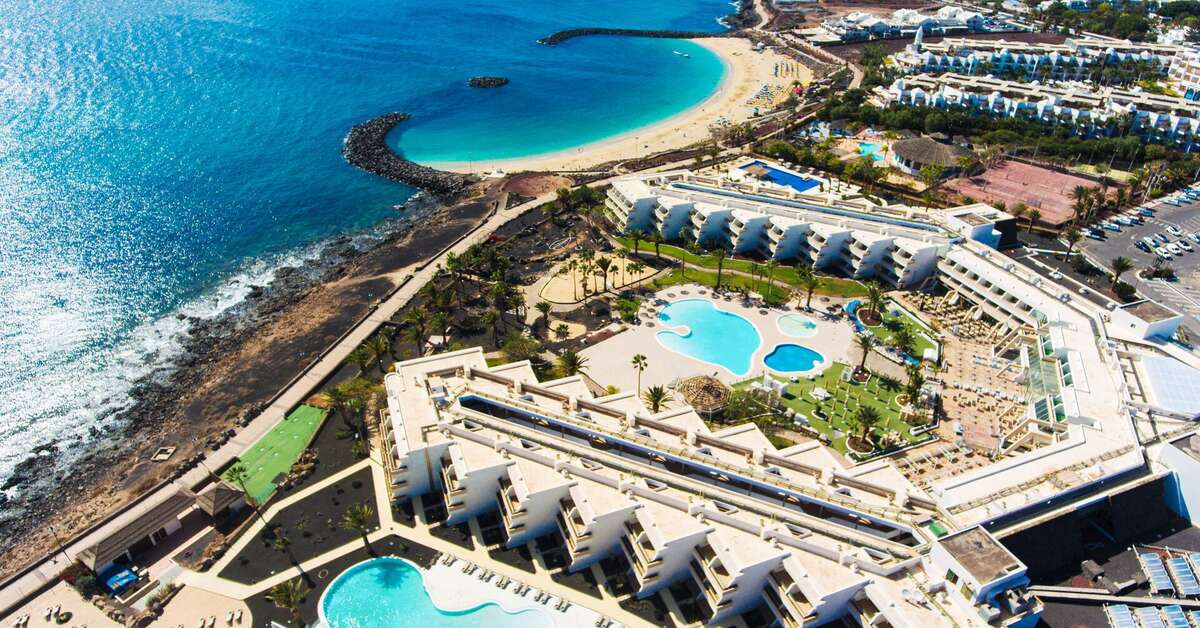 Ein Foto von einer Übersicht des Dreams Lanzarote Playa Dorada Resort & Spa