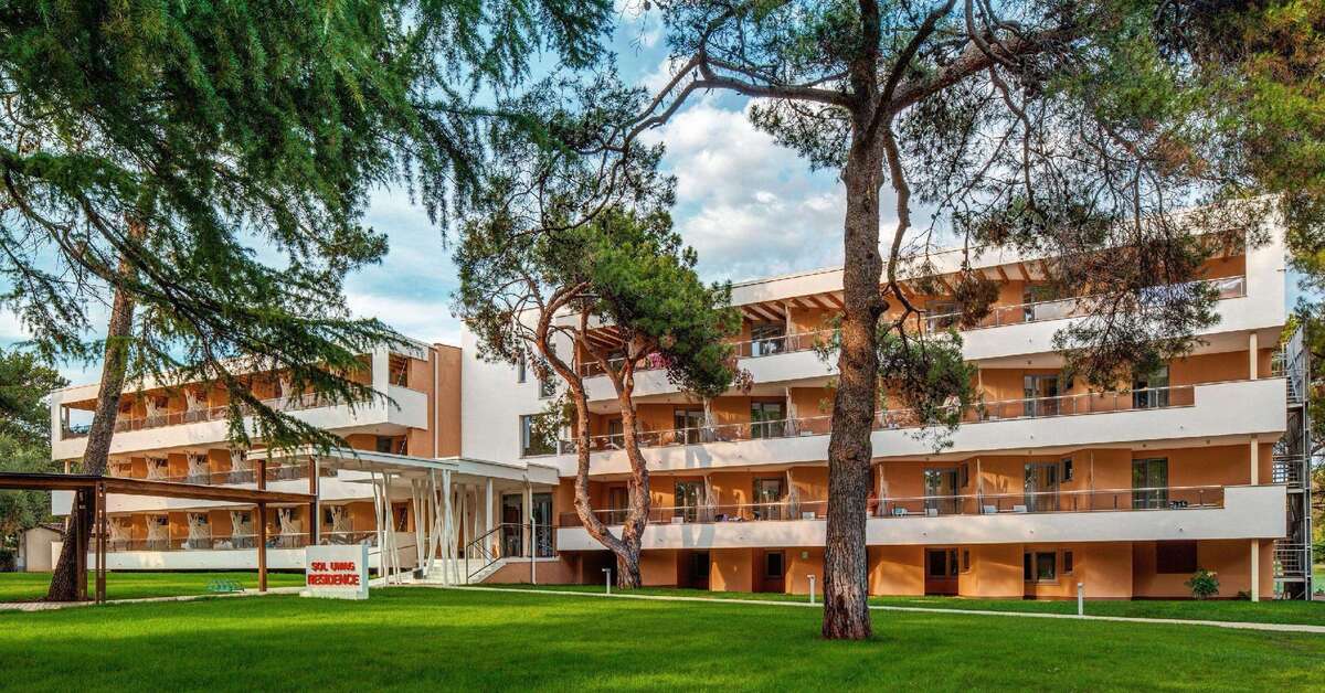 Een foto van de buitenkant van Residence Umag Plava Laguna