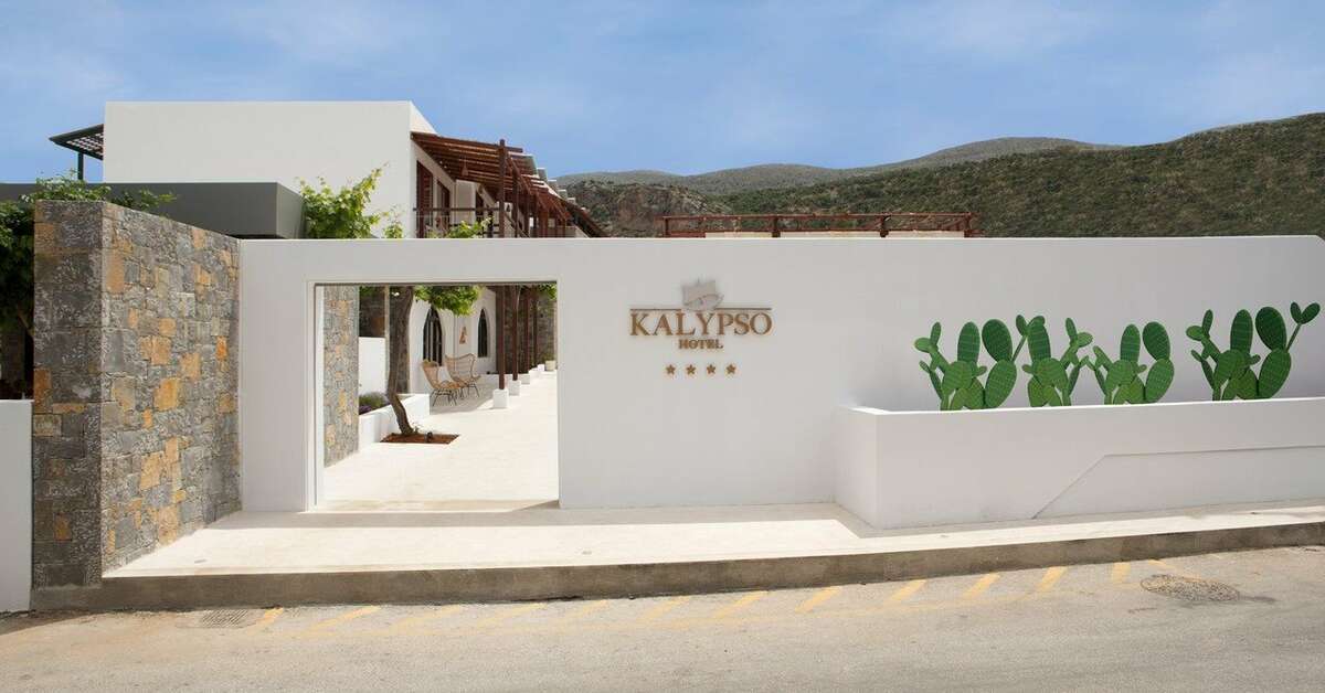 Een foto van de buitenkant van Kalypso Hotel