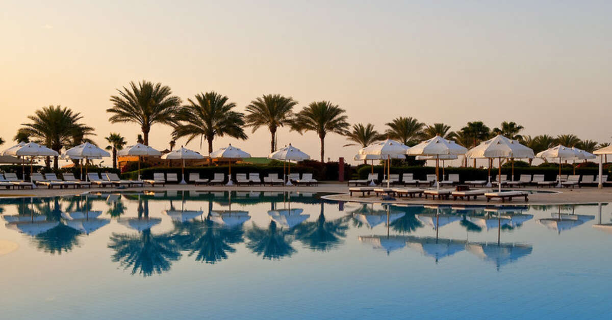 Een foto van het zwembad bij Baron Resort Sharm El Sheikh