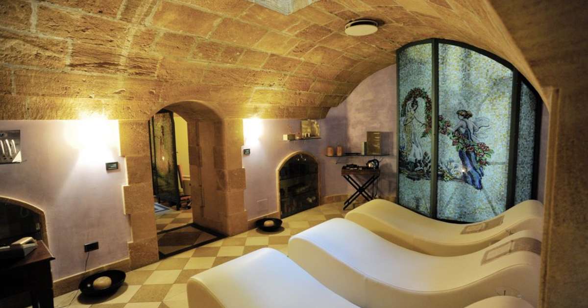 Een foto van de faciliteiten bij Grand Hotel Ortigia