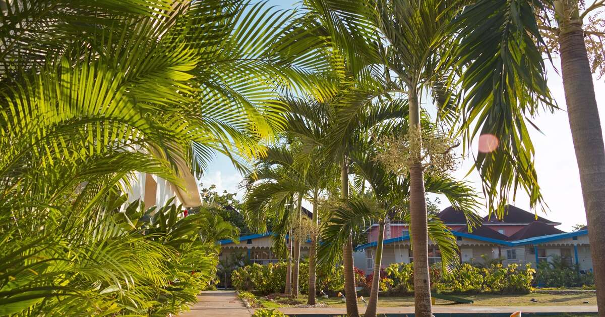 Een foto van het terras bij Travellers Beach Resort