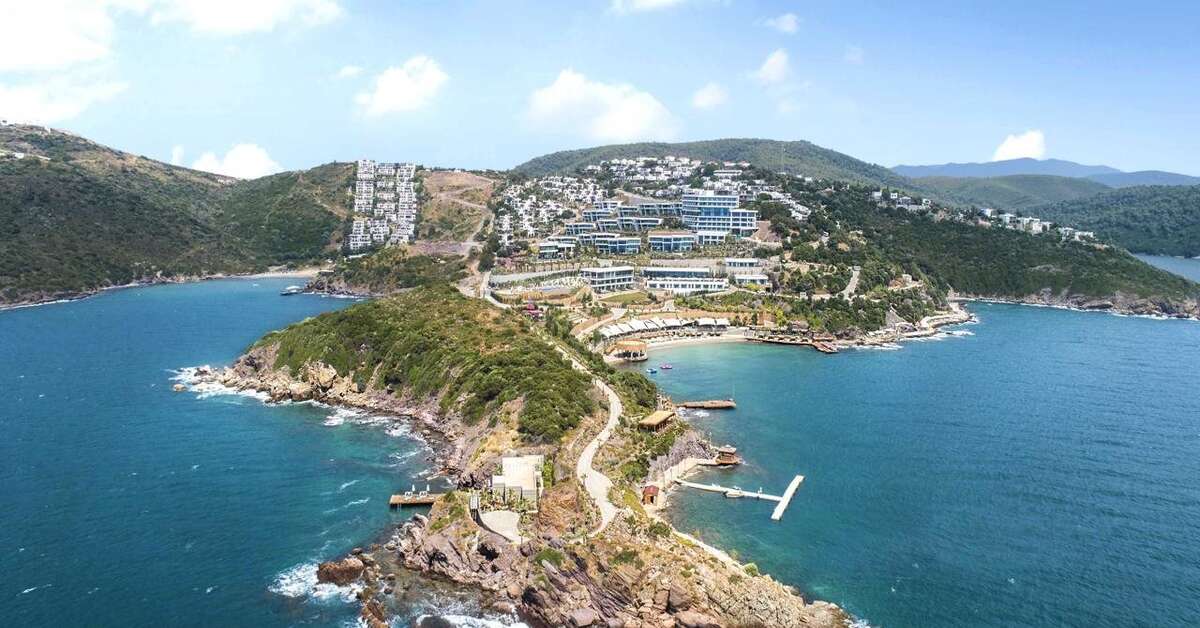 Een foto van de buitenkant van Le Meridien Bodrum Beach Resort