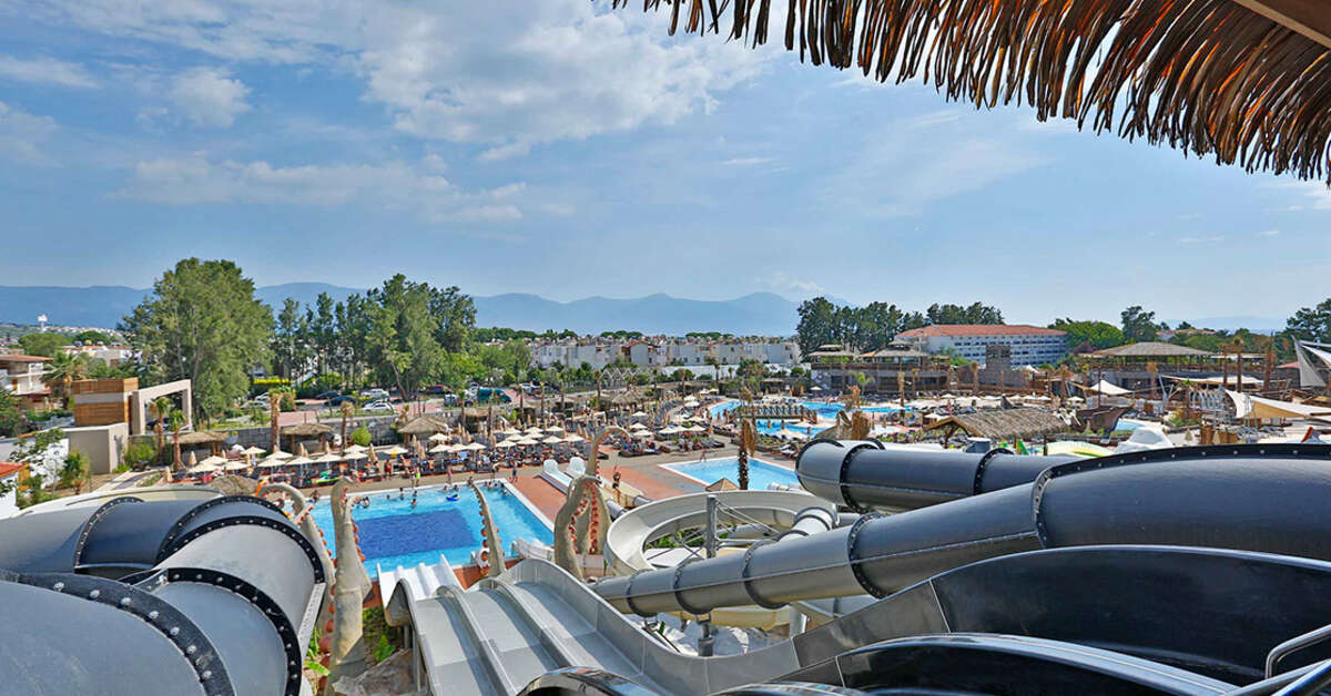 Ein Foto vom Pool im Atlantique Holiday Club