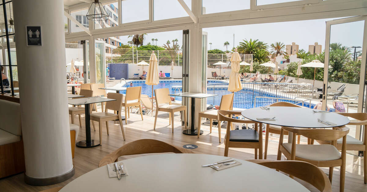 Een foto van de faciliteiten bij Hotel Coral Ocean View