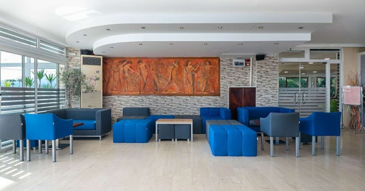 Een foto van het interieur van Sunny Days Hotel & Appartementen