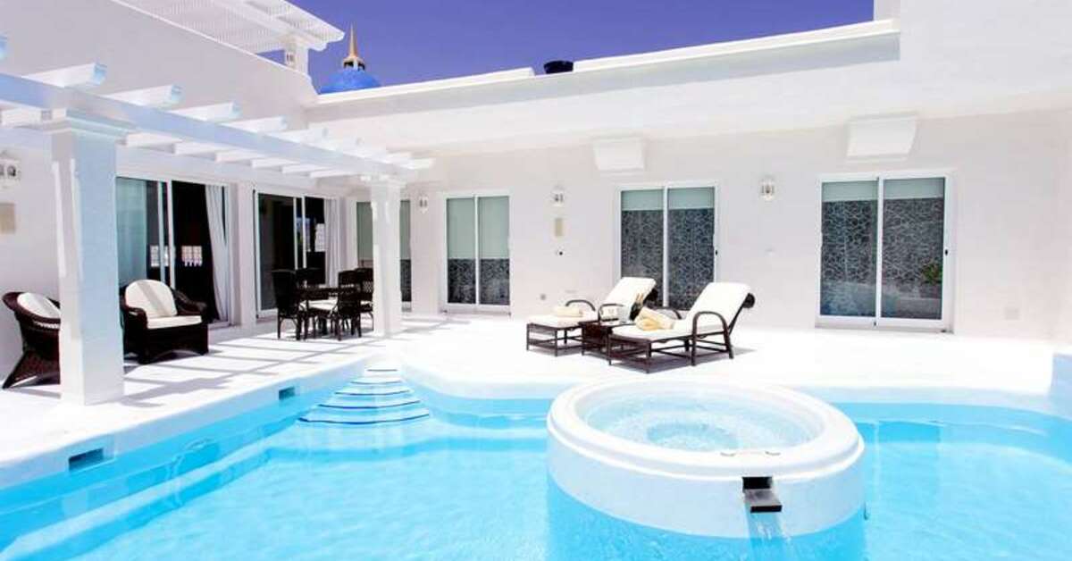 Een foto van het zwembad bij Villas & Clubs Bahiazul