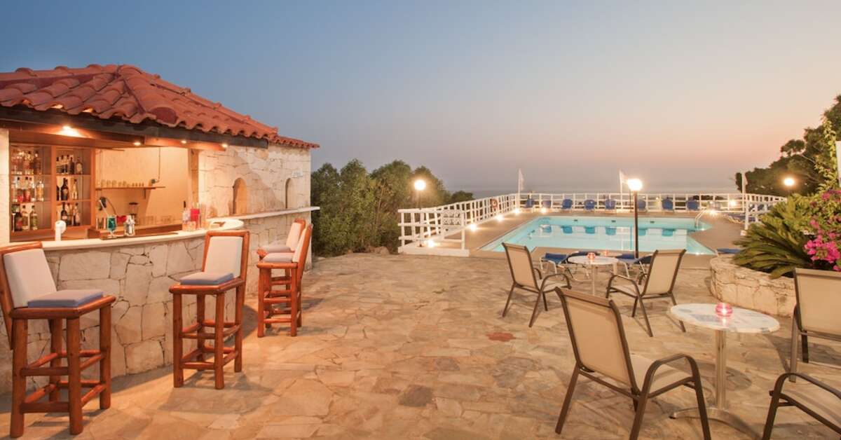 Ein Foto von den Einrichtungen im Panorama Seaview Apartments