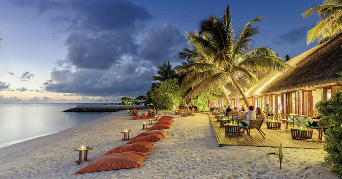 Een foto van het strand bij Summer Island Maldives