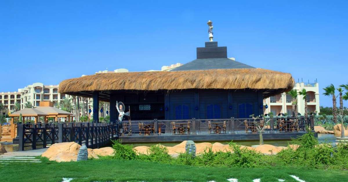 Ein Foto von der Außenansicht des Tropitel Sahl Hasheesh