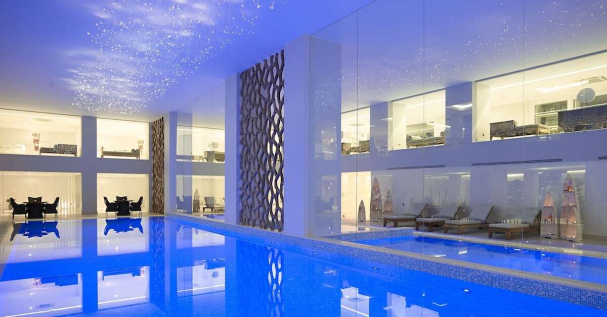 Een foto van het zwembad bij Mitsis Alila Exclusive Resort & Spa