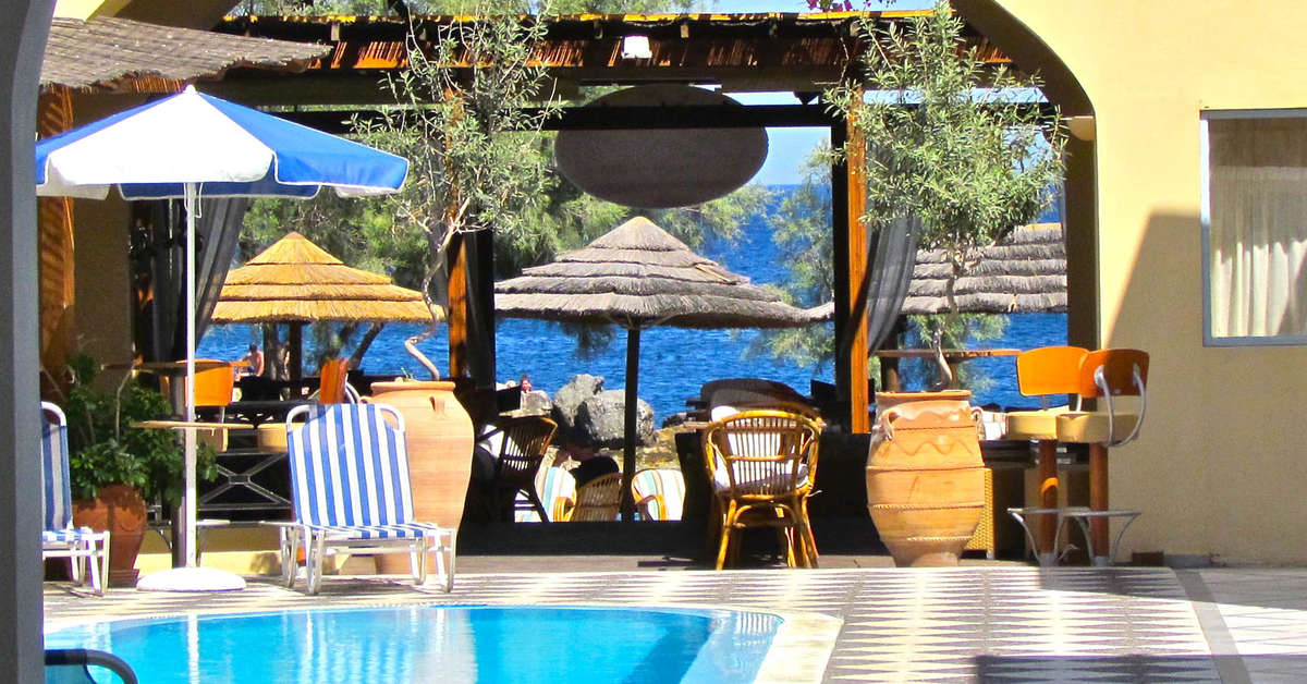 Een foto van het zwembad bij Hotel Levante Beach