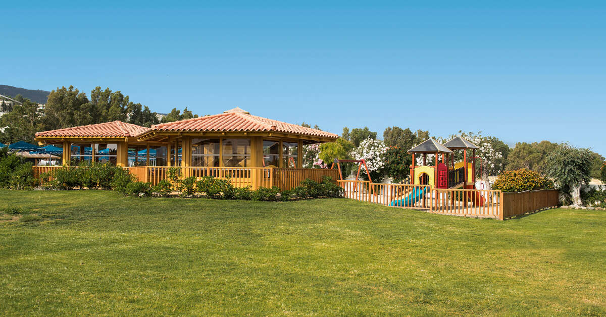 Een foto van de faciliteiten bij Mitsis Ramira Beach Hotel
