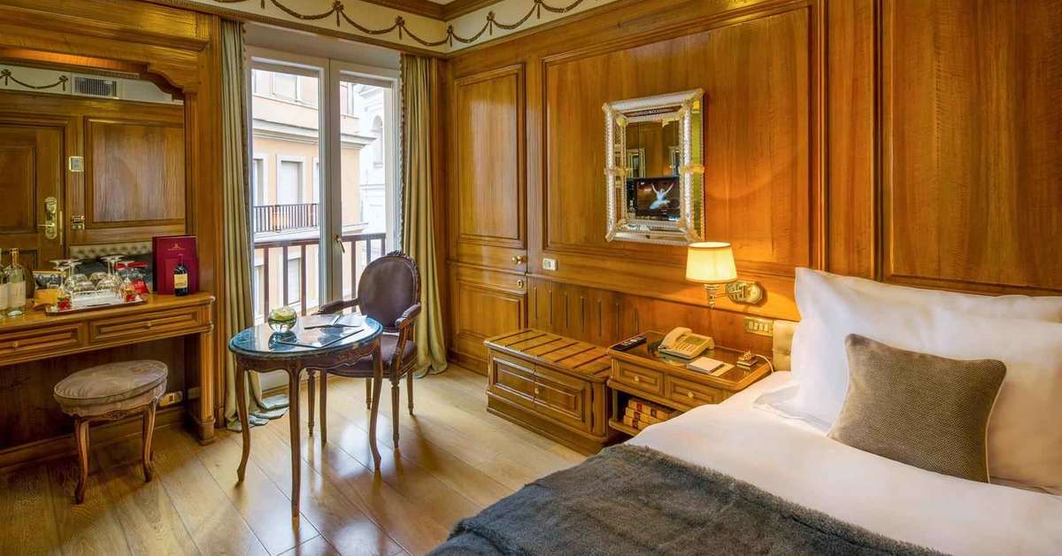 Een foto van Hassler Roma Hotel