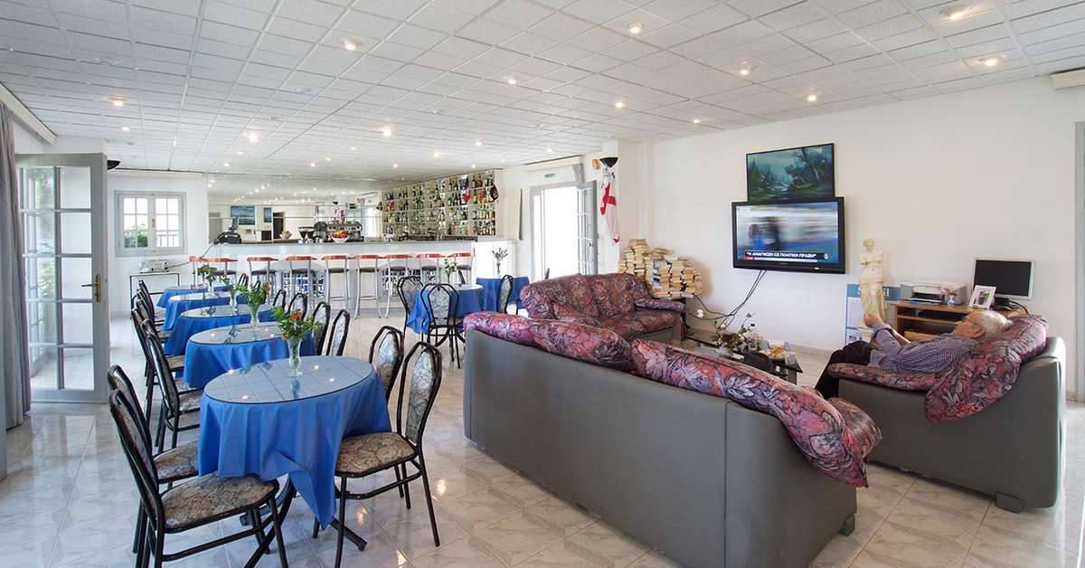 Een foto van de faciliteiten bij Hotel Athina