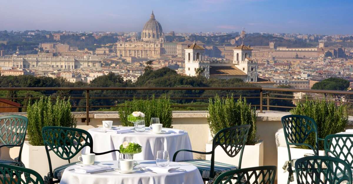 Een foto van Rome Marriott Grand Hotel Flora