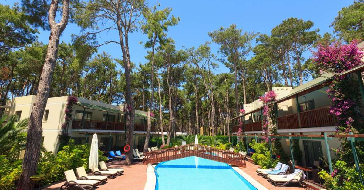 Een foto van het zwembad bij Turquoise Resort Hotel & Spa