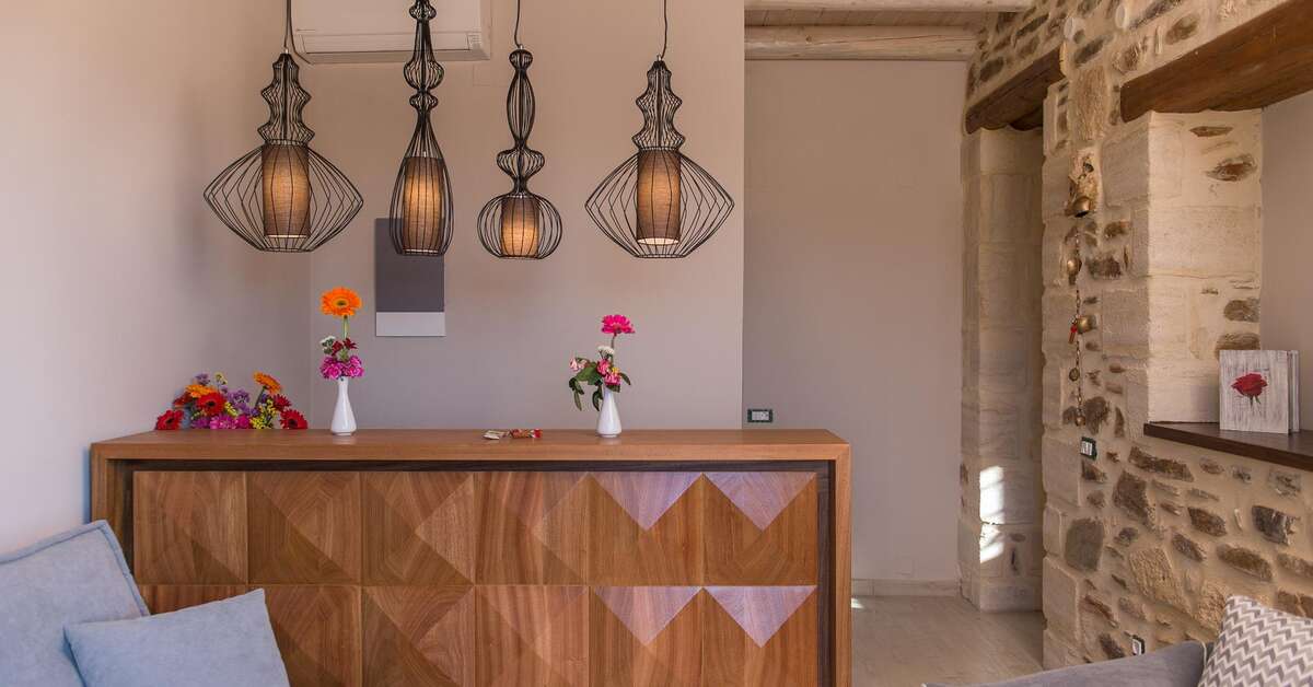 Een foto van het interieur van Lameriana Village Hotel