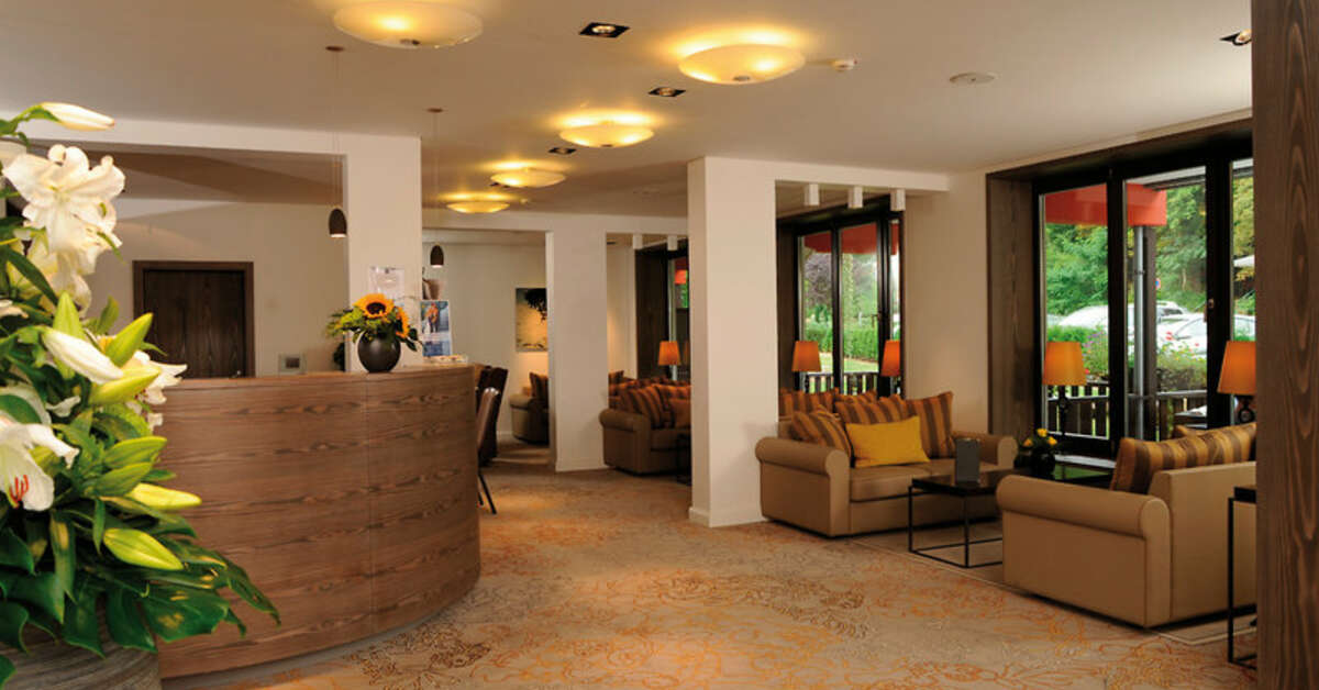 Een foto van het interieur van Bad Sachsa Göbel's Vital Hotel