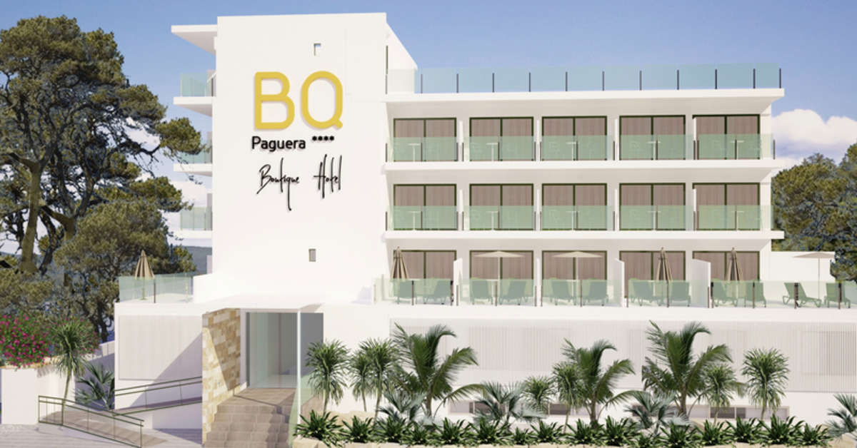 Ein Foto von einer Übersicht des BQ Paguera Boutique Hotel