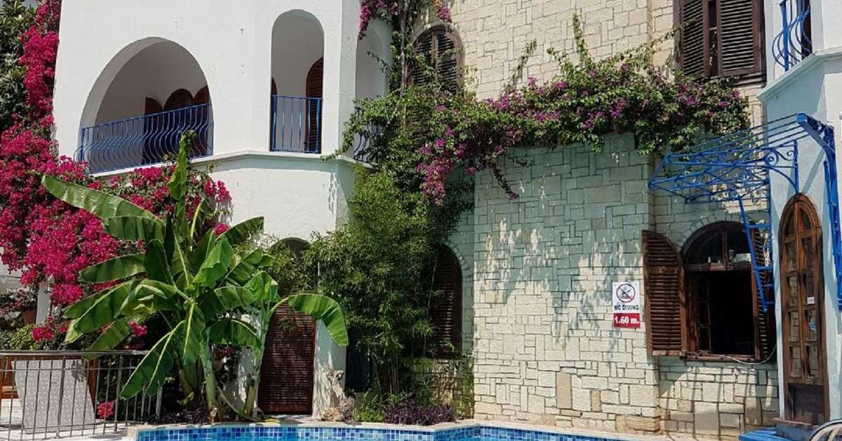 Een foto van het zwembad bij Villa Aquarius