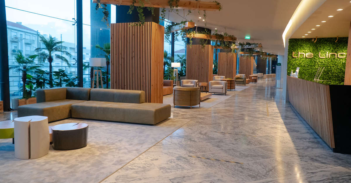 Een foto van het interieur van The Lince Azores