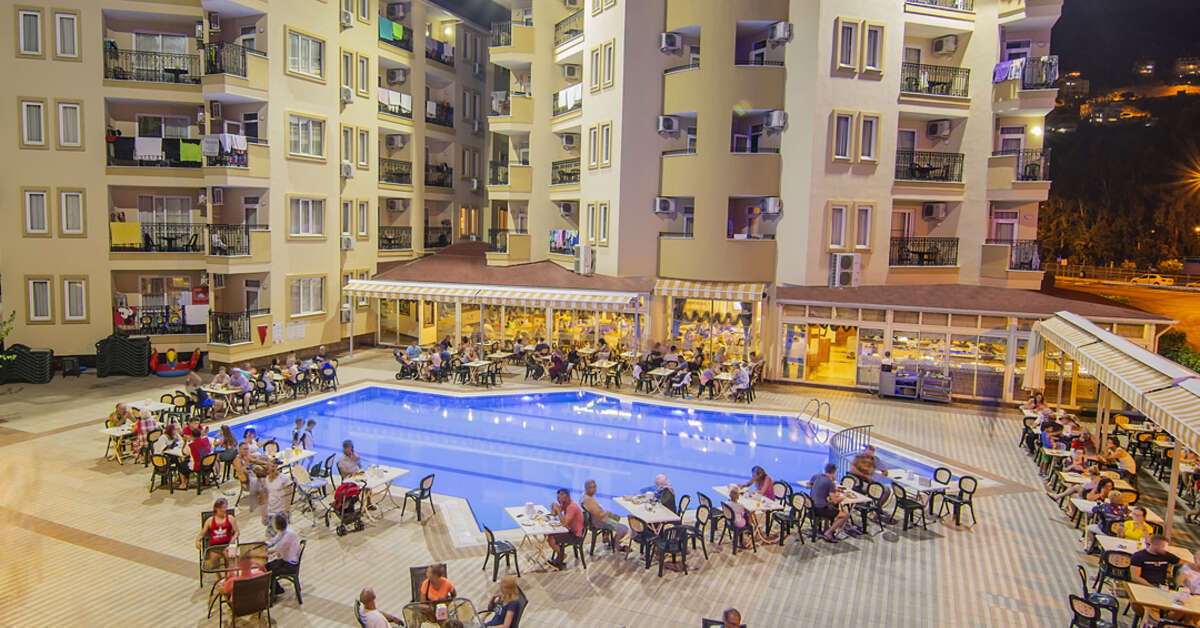 Ein Foto vom Pool im Kleopatra Royal Palm
