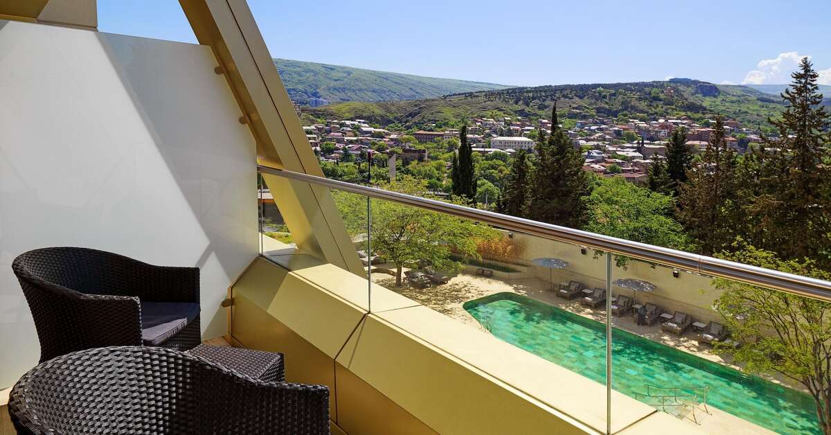 Een foto van Sheraton Grand Tbilisi Metechi Palace