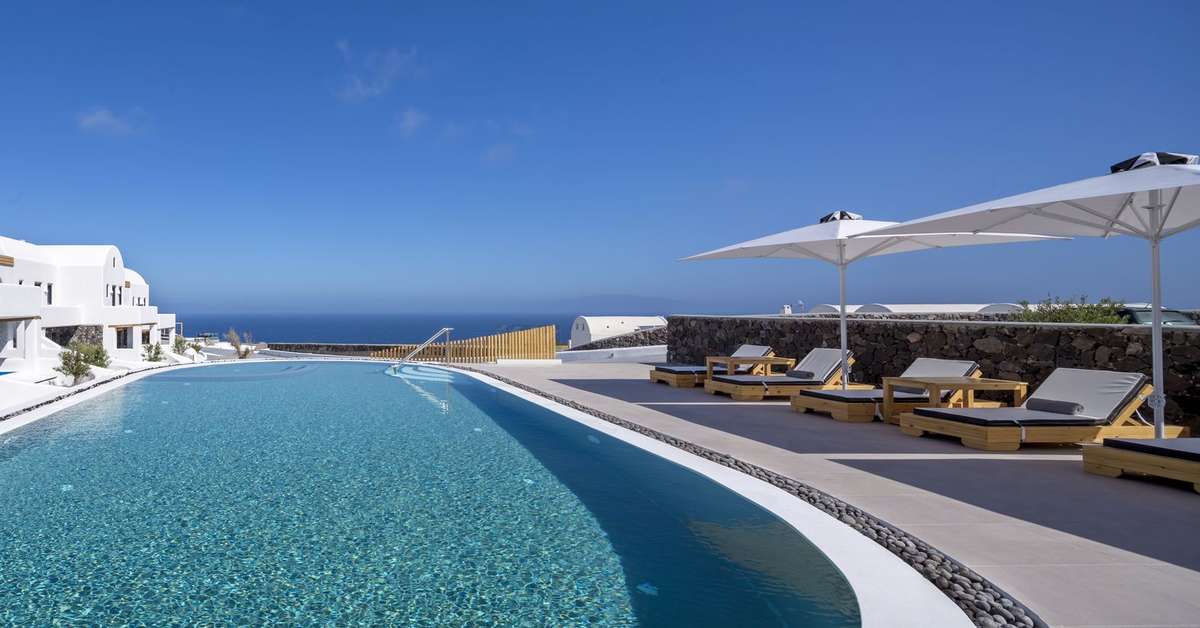Een foto van het zwembad bij Elea Resort