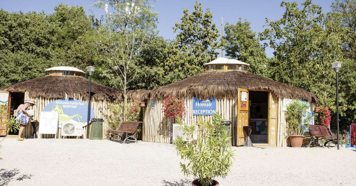 Een foto van de buitenkant van Camping Altomincio
