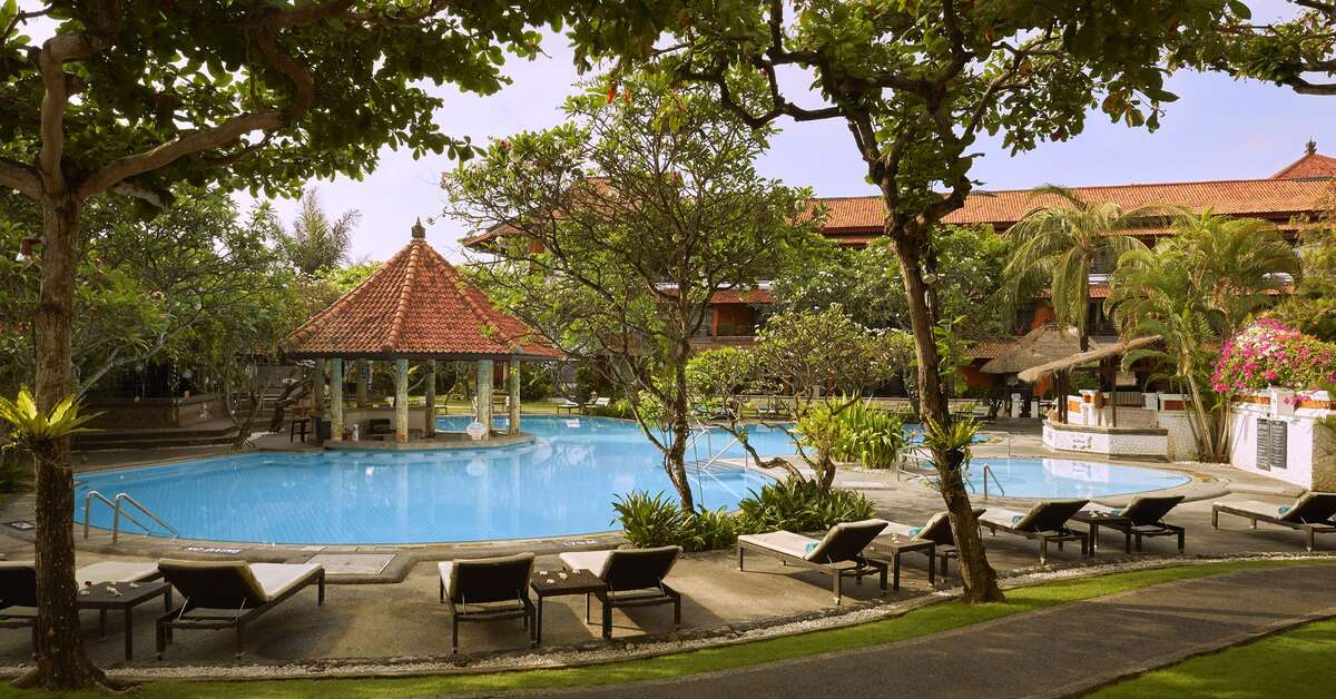 Ein Foto vom Pool im Sol by Melia Benoa Bali