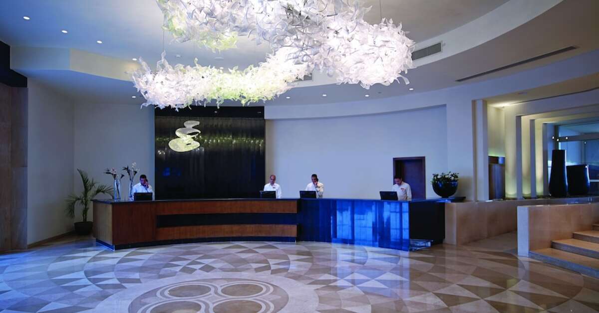 Ein Foto vom Innenbereich im Coral Sea Hotels