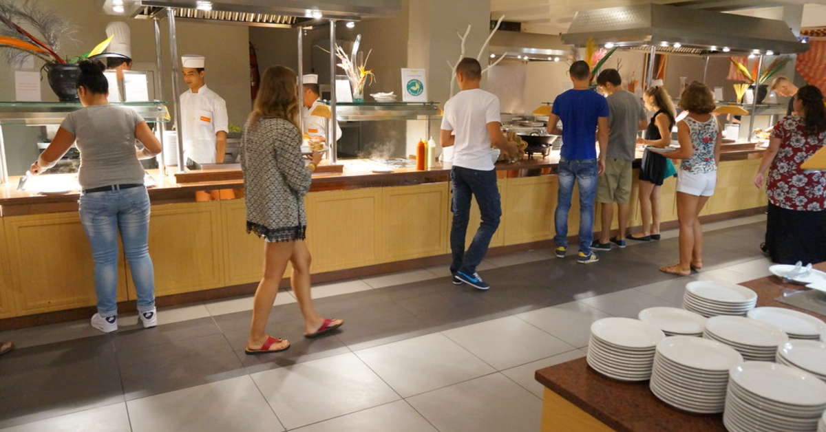 Een foto van de faciliteiten bij Hotel Club Tropicana & Spa