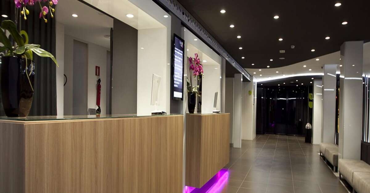 Ein Foto Flash Hotel